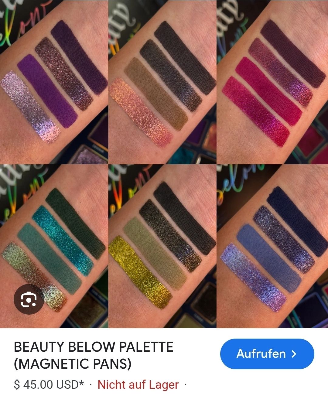 Make-up: Blend Bunny Beauty Below Lidschatten-Palette – Usato da Uster venduto da mikedizzy84 2