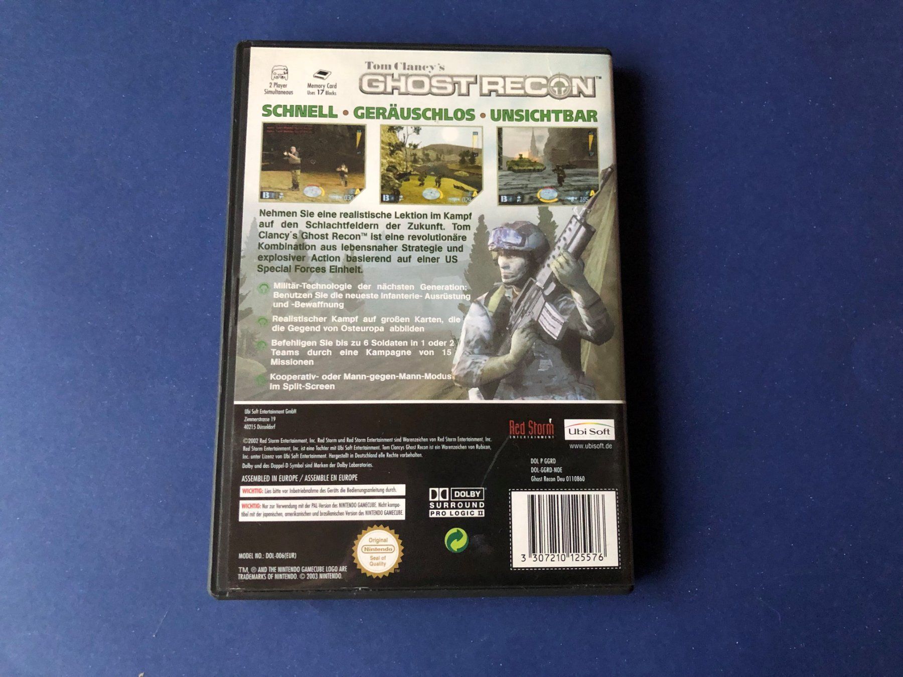 Nintendo Spiele: GHOST RECON SPIEL FÜR GAMECUBE – Gebraucht aus Hägendorf von Briansgameshop 1