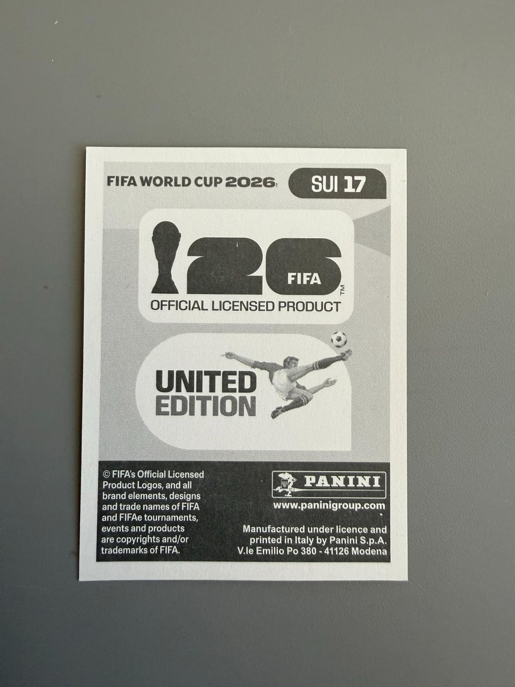 Panini Carte collezionabili: Panini Breel Embolo SUI17 – Usato da Liebefeld venduto da Ronaldo-1996 1