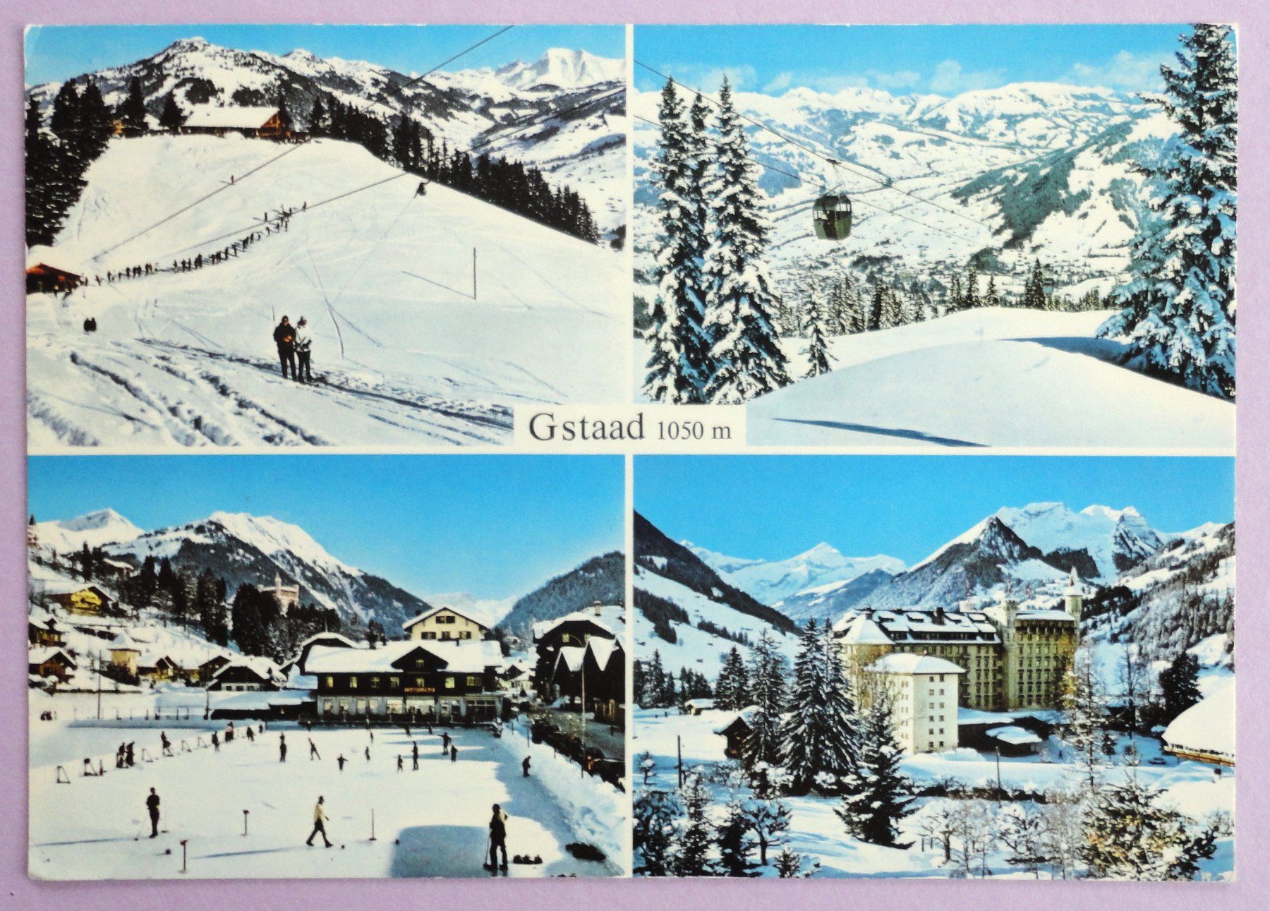 Cartoline postali: Gstaad 1050 m – Usato da Fétigny venduto da Billy2miny