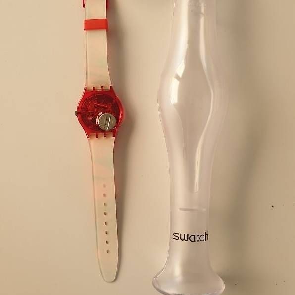 Swatch Orologi: Swatch Gent THE ROSE, NEU & Originalverpackt – Nuovo e nell'imballaggio originale da Wil SG venduto da Drop4 1