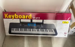 Keyboard ST-211 – neuwertig – perfekt mit Lernmaterial