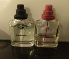 2 Zara Parfums  Applejuice + Pink Flambé