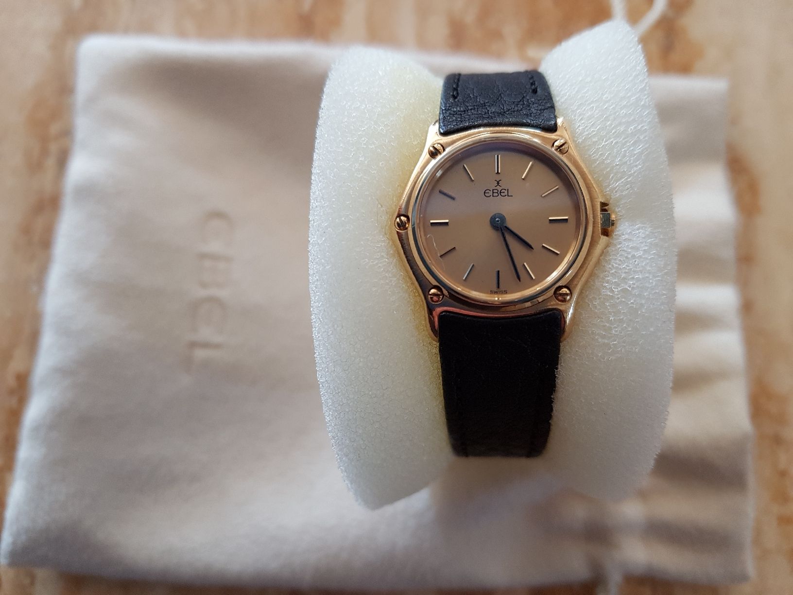 Ebel Orologi: Magnifique montre EBEL 1911 Classic Dame OR NEUVE ! – Nuovo e nell'imballaggio originale da Bercher venduto da gfc_cs28