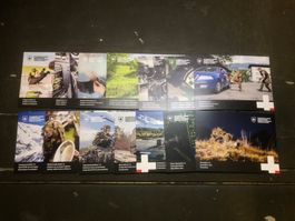 Schweizer Armee Feldpost Militär Postkarten Militärpost LOT