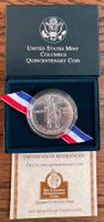Columbus Silber Dollar Gedenkmünze 1992, Top- Zertifikat!