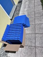 Pool Bodenschutzplatten Blau | 50 × 50 cm | 55 Stück
