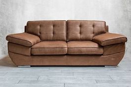 2-Sitzer Sofa braun