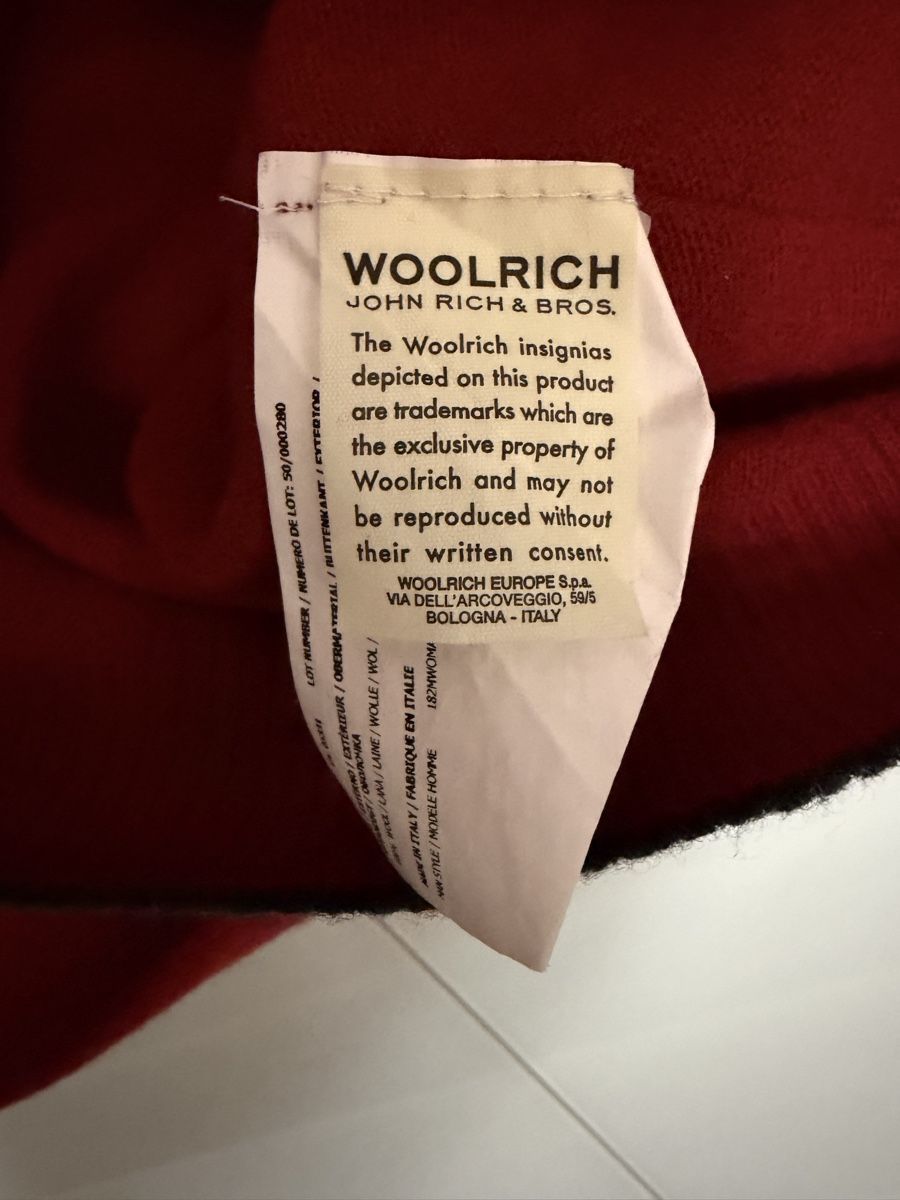 Woolrich Maglioni & Felpe: Woolrich Pullover Grösse L in bordeauxrot – Usato da Grenchen venduto da servet.t 3