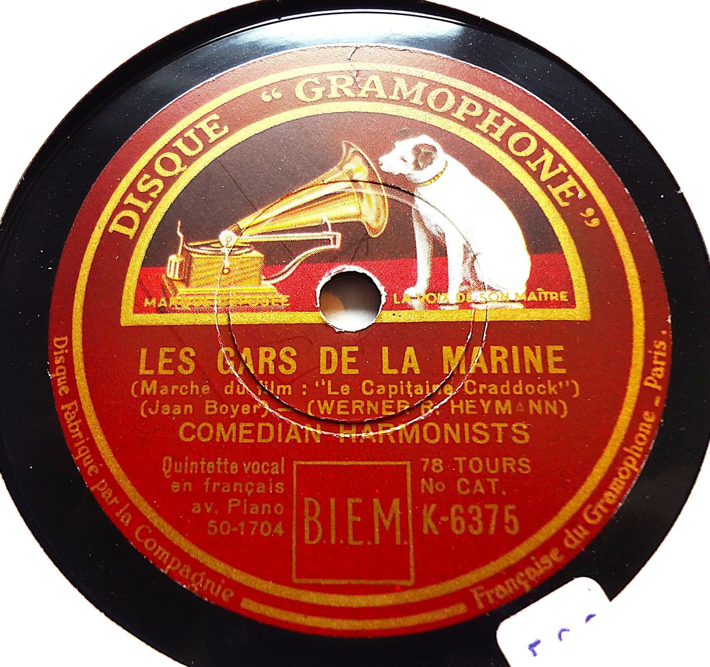 Dischi in vinile: Comedian Harmonists Schellackplatte – Usato da Hemishofen venduto da Phonomandy