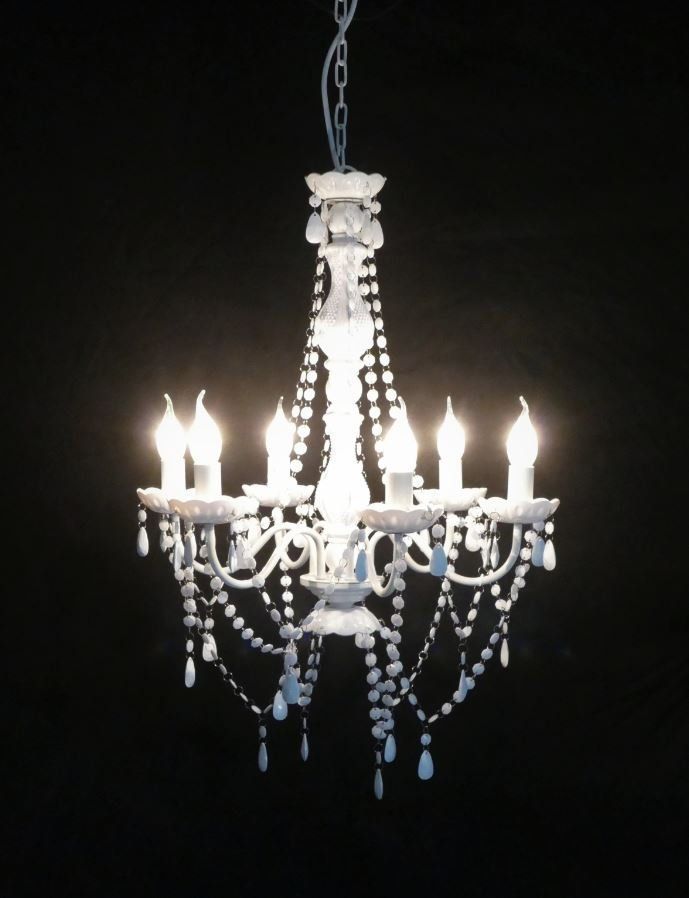 Lampadari & plafoniere: Kronleuchter 5 Arm weiss - NEU – Nuovo (secondo la descrizione) da Wallisellen venduto da kingschair