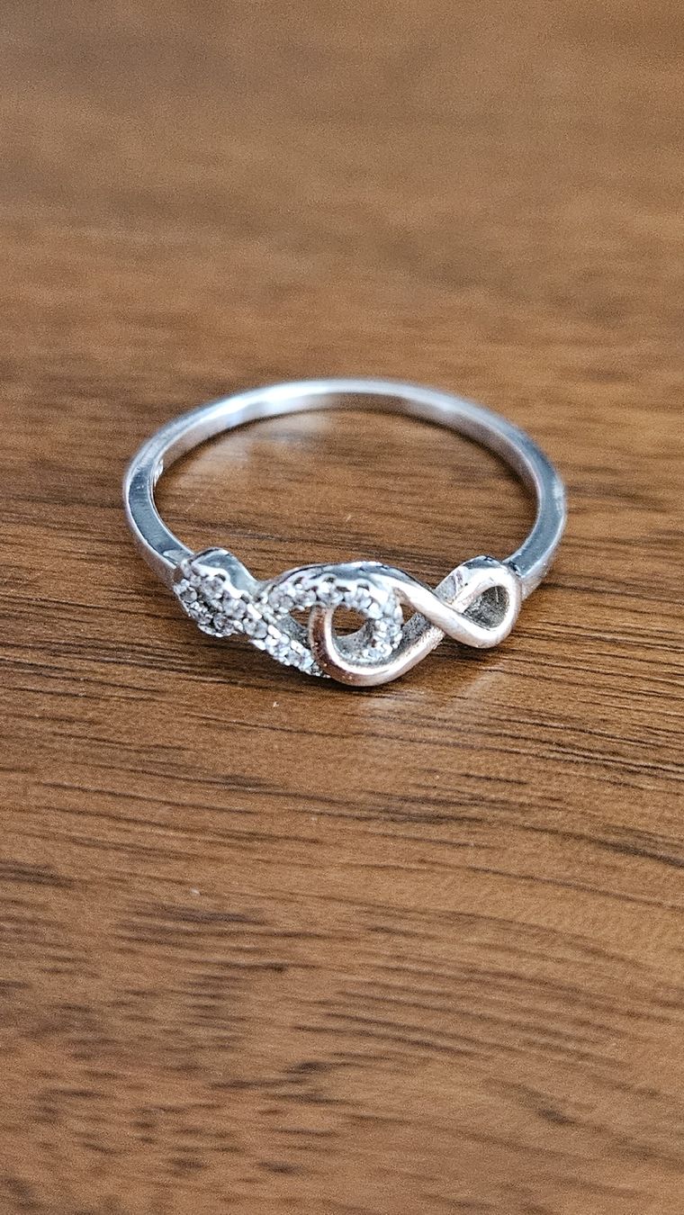 Ringe: Silberring Unendlichkeitszeichen – Gebraucht aus Bern von Sabulise