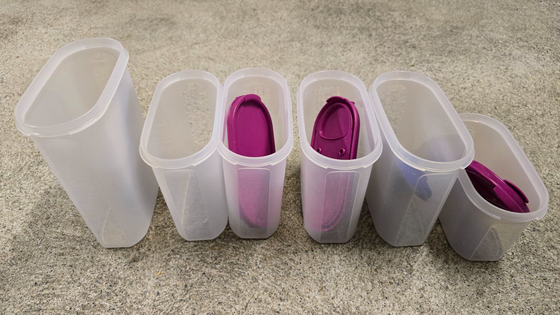 Tupperware Behälter & Ähnliches: Tupperware Vorratsbehälter 5 Stück, NEU – Neu (gemäss Beschreibung) aus Reichenburg von rameus 1