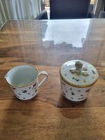 Langenthal Porzellan Milch & Zucker vergoldet NEU