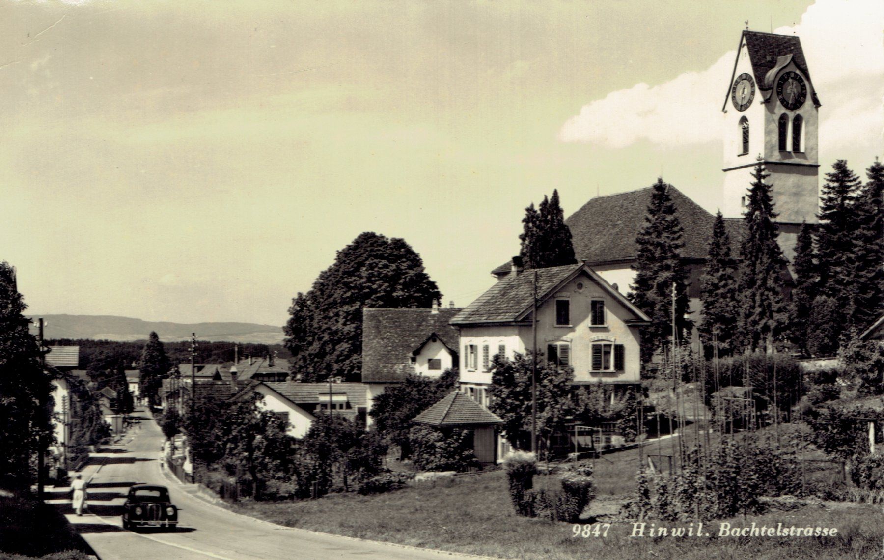 Ansichtskarten: Hinwil ZH, um 1955 – Gebraucht aus Otelfingen von Schmitte9