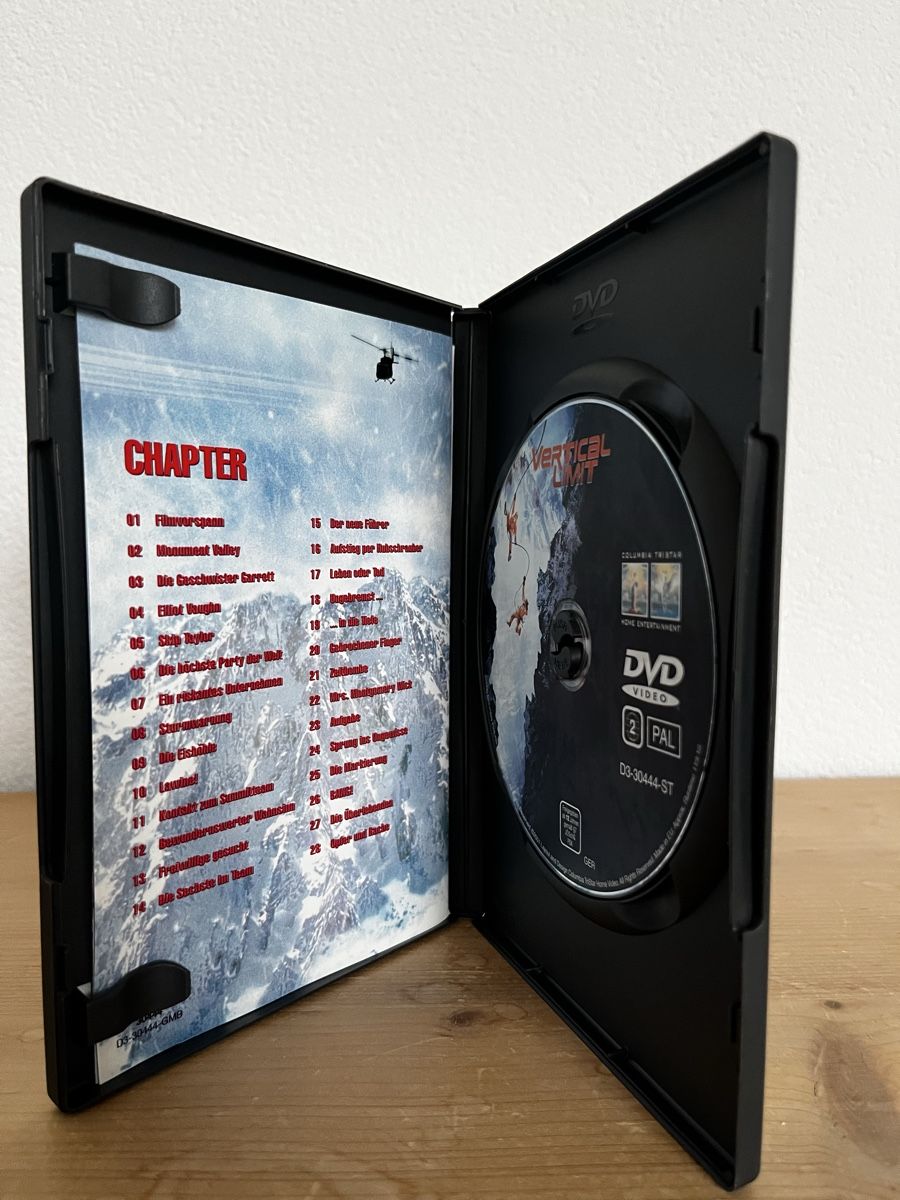 Tutti i DVDs: Vertical Limit DVD - Actionfilm! – Usato da Bassersdorf venduto da McRob00 2