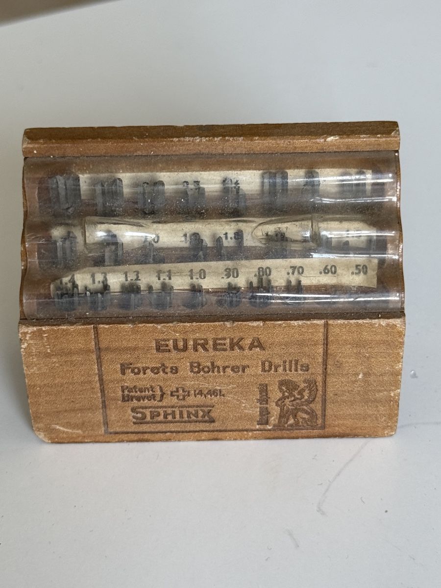 Alle Werkzeuge: Uhrmacher Eureka Bohrer Set, Sphinx – Gebraucht aus Zürich von Geniuss 4