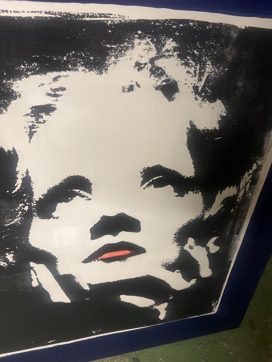 Dipinti: Gemälde Patrick Manzan ?2005, Unikat Marlene Dietrich – Usato da Rorschach venduto da TimelessTrading 1