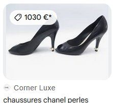 Chanel Scarpe da donna: Pumps Chanel 36.5 C – Usato da Collonges venduto da Auganien 1