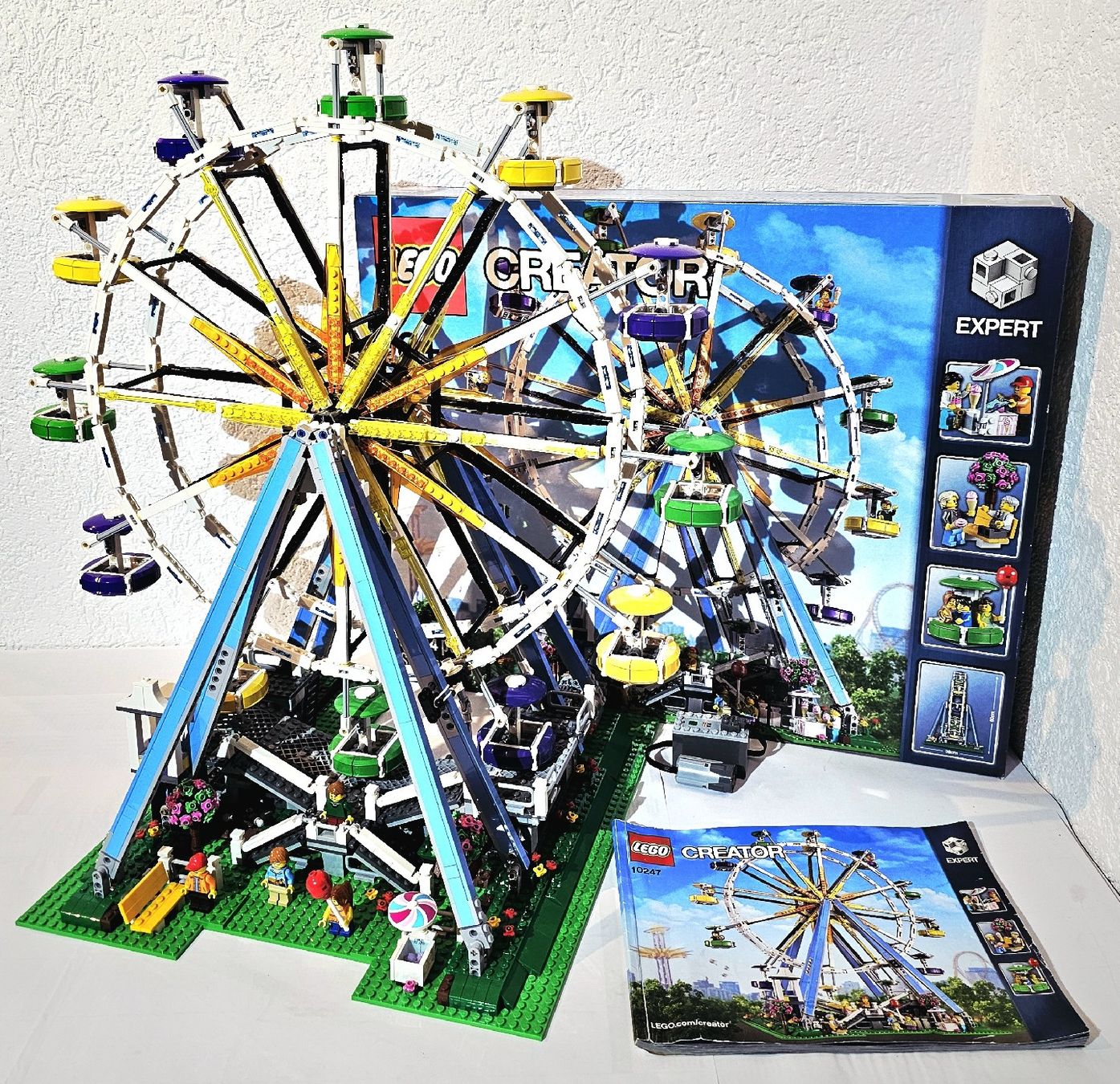Lego Kit di costruzioni: LEGO CREATOR EXPERT 10247 RIESENRAD MIT OVP – Usato da Turbenthal venduto da Ddanuh 2