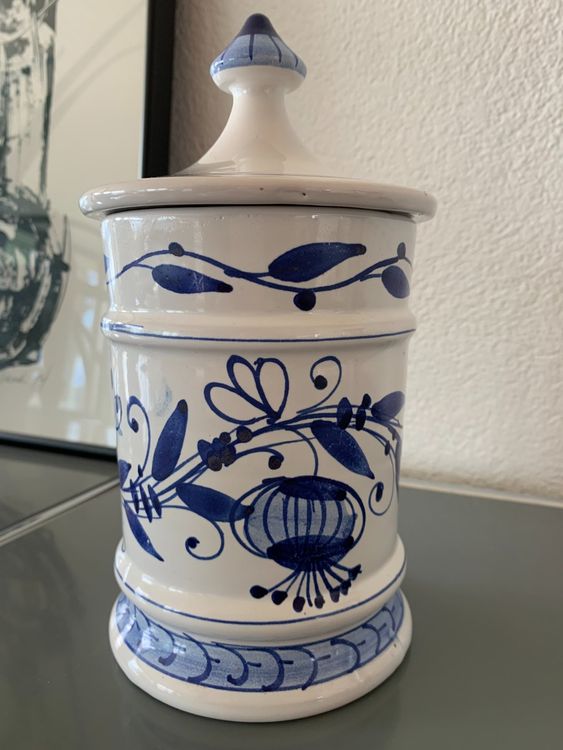 Blond Amsterdam Vorratsdose - Holland-Amerika Lijn Keramik 12,5cm