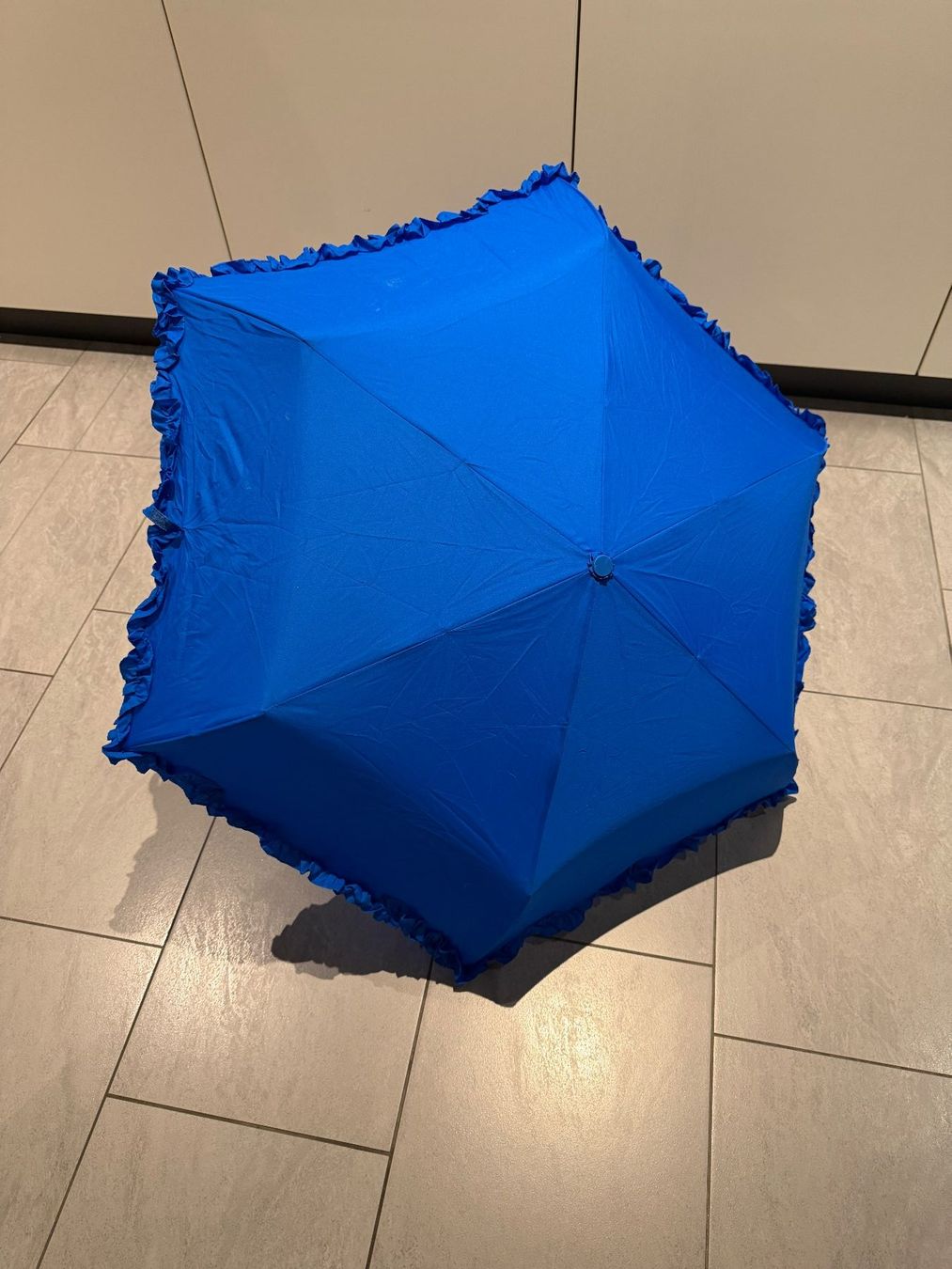 Knirps Regenschirme: Regenschirm Knirps - blau – Gebraucht aus Bülach von Loredana13