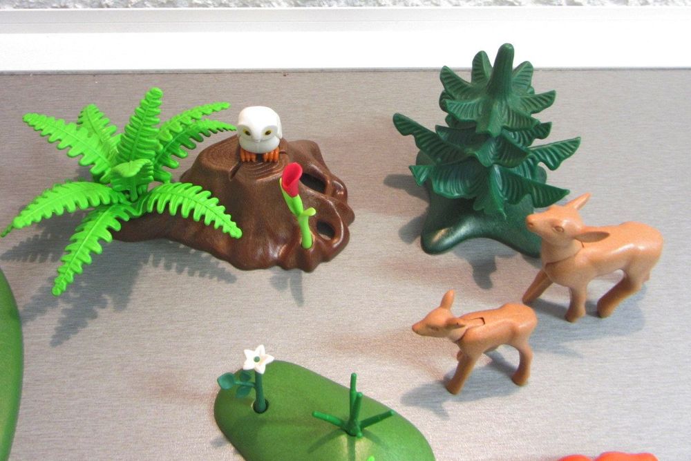 Playmobil herzige Wald und Wiesentiere mit Teich Kaufen auf Ricardo