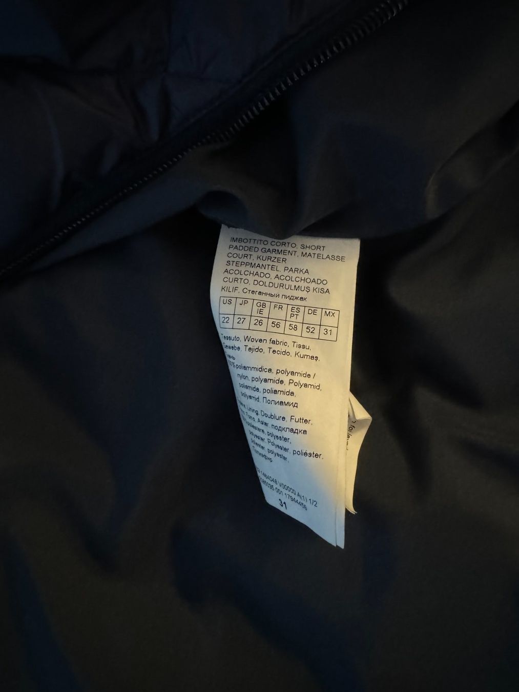 Marina Rinaldi Giacche: Doudoune " Marina Rinaldi ", taille 31 – Nuovo (secondo la descrizione) da Lausanne venduto da videofun 2