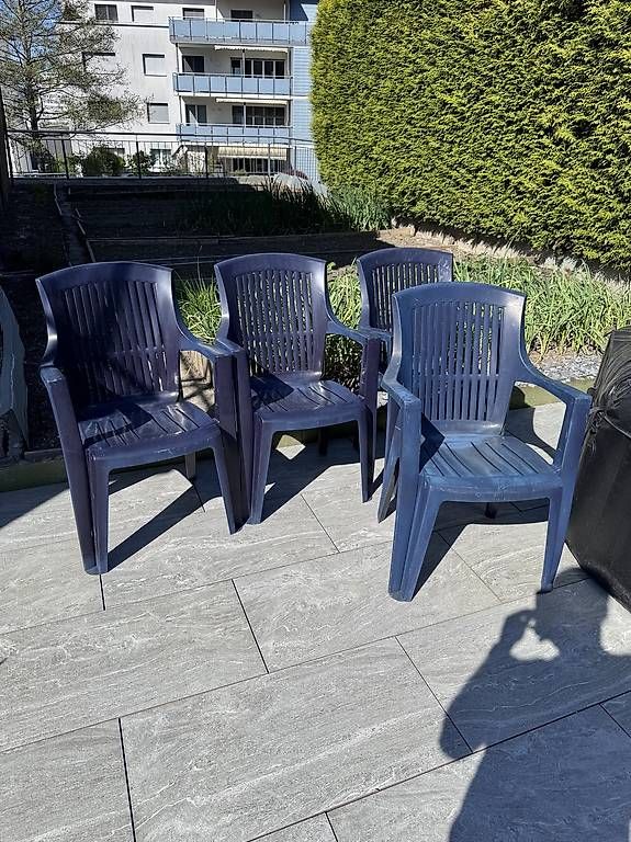 Stühle: 4 Gartenstühle – Gebraucht aus Uzwil von me_luca