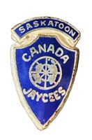 U468 - Alter Sterling Pin Saskatoon Canada / Jaycees