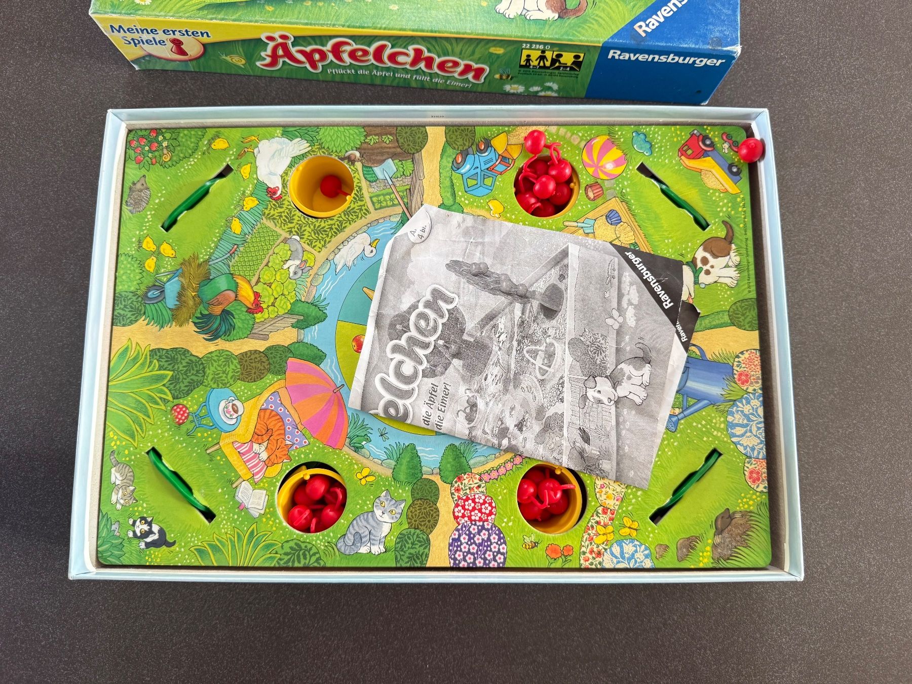 Ravensburger Giochi: Ravensburger Äpfelchen Brettspiel – Usato da Scharnachtal venduto da Annanass 1