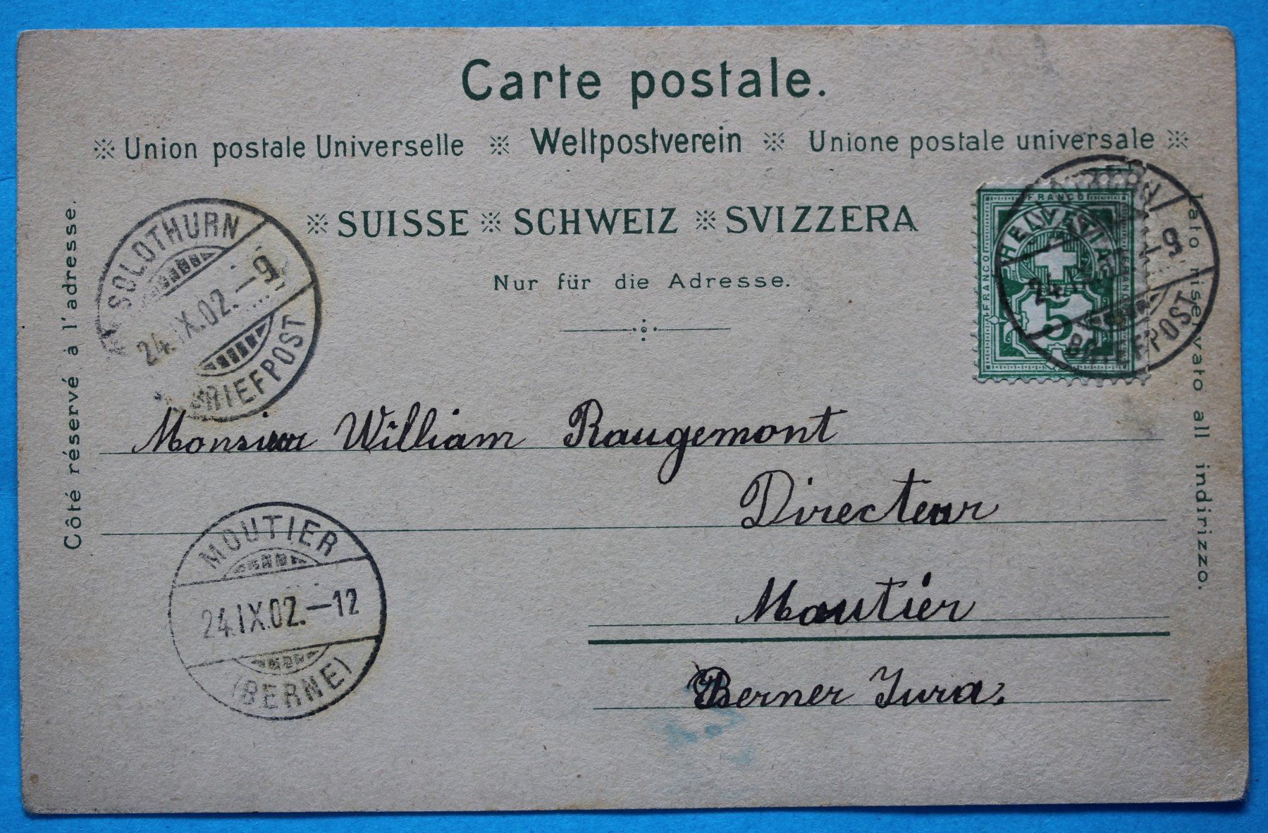 Cartoline postali: LüTERSWIL LITHO AK – Usato da Lotzwil venduto da pirolh 1