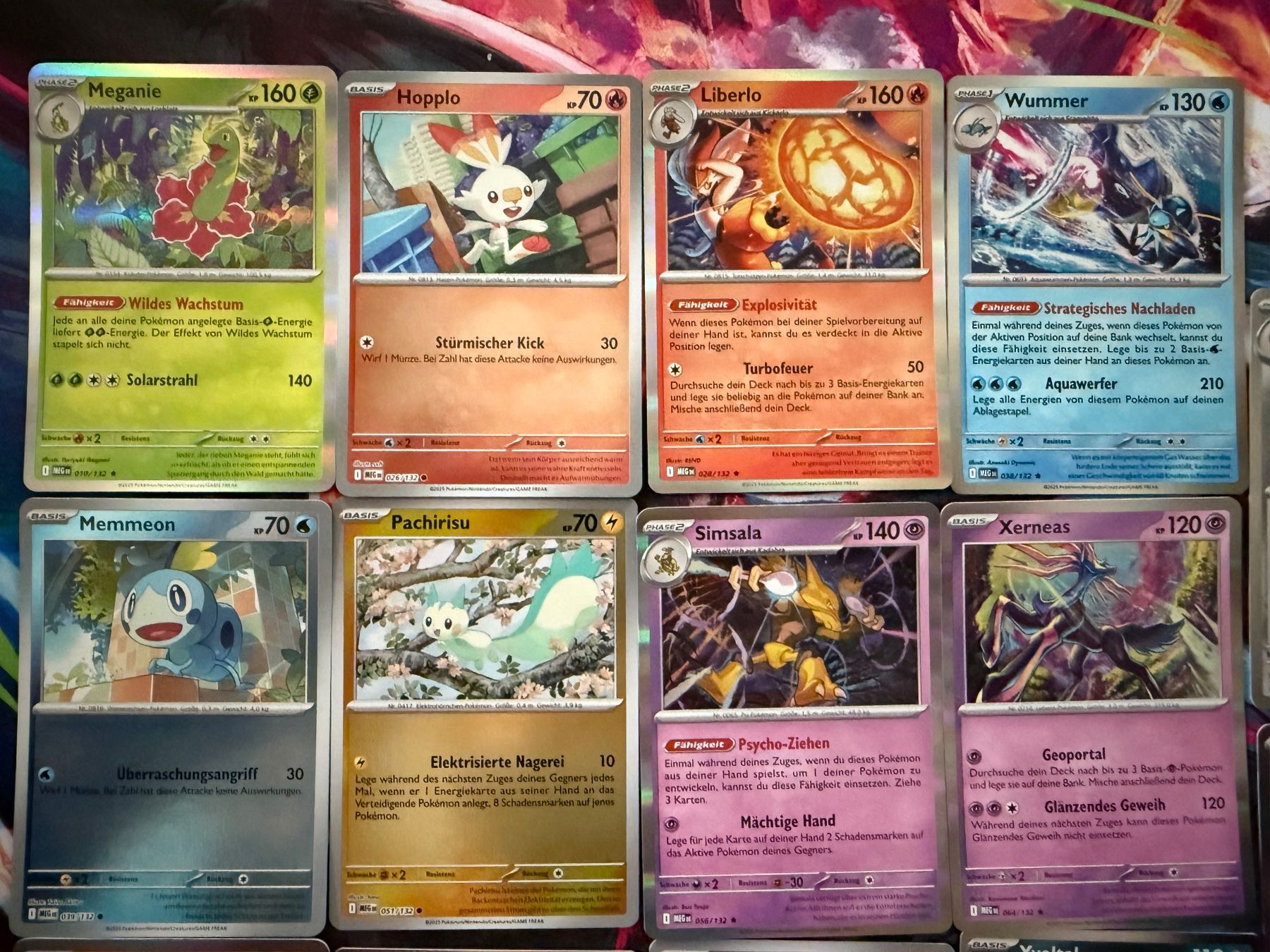 Pokémon Carte collezionabili: MEG Mega Entwicklung Set Holo/Reverse Holo keine doppelten – Nuovo (secondo la descrizione) da Beggingen venduto da Rafnex6 1