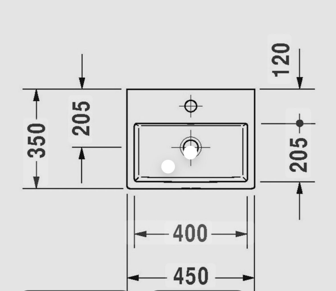 Duravit Mobili per bagno: Neuwertiges Duravit Waschbecken mit Pushopen und Ablauf – Usato da Derendingen venduto da lgi_sxj5 2