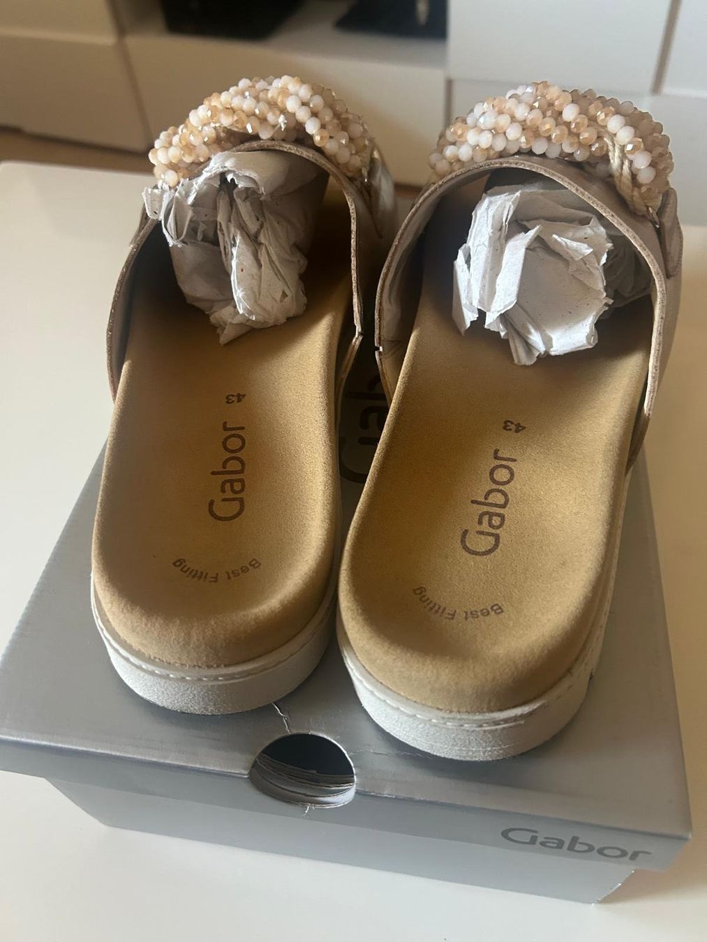 Gabor Scarpe da donna: Damen Gabor Pantoletten. Gr  43/42,5 – Nuovo (secondo la descrizione) da Biel/Bienne venduto da MariMari05 4