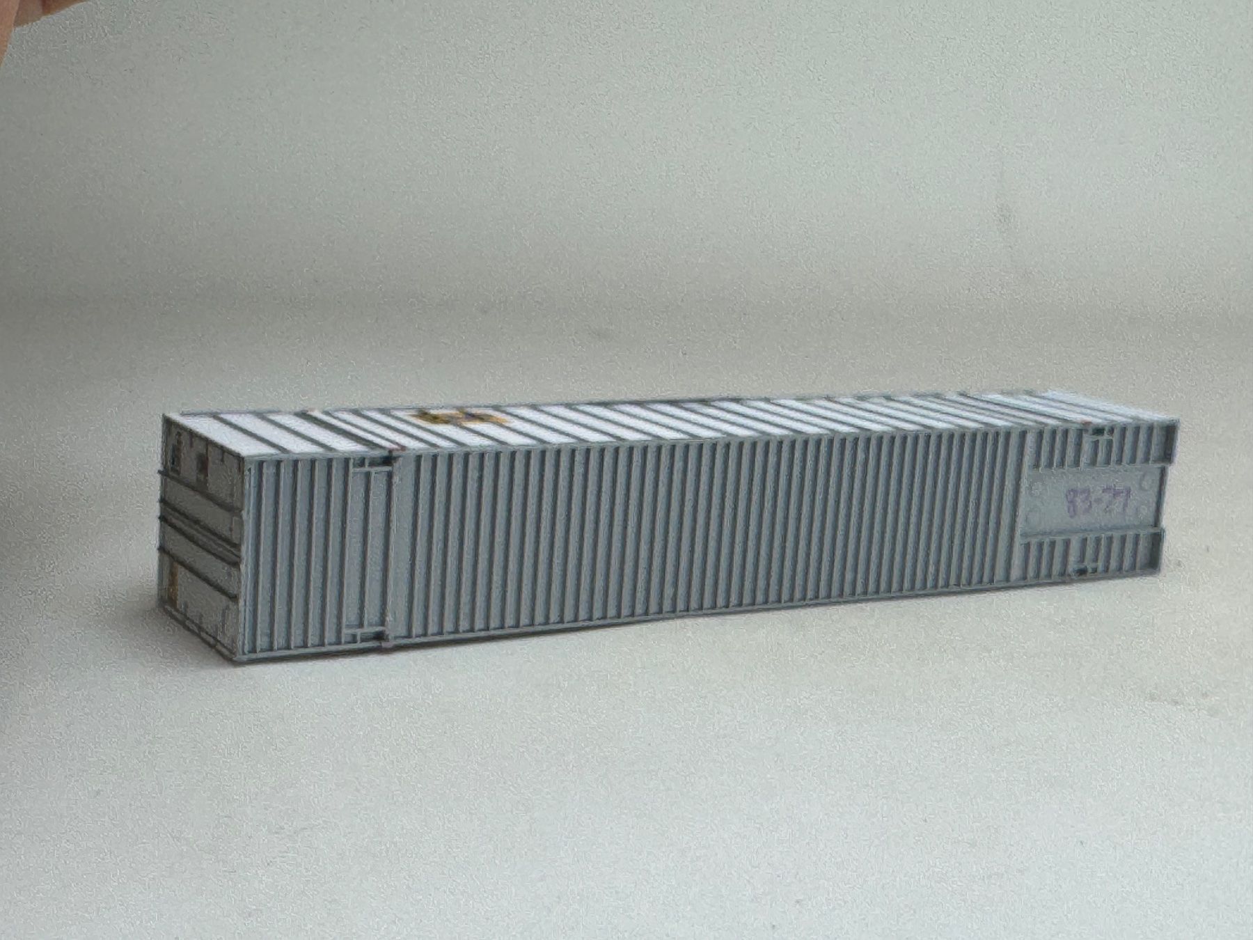 Modellini di ferrovie: EB- grösser wie 40 Ft. Container EMP – Usato da Elm venduto da Wikmtz 2