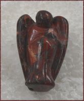 Engel - Deko -Brekzien Jaspis ca. 4cm Engelsfigur geschnitzt