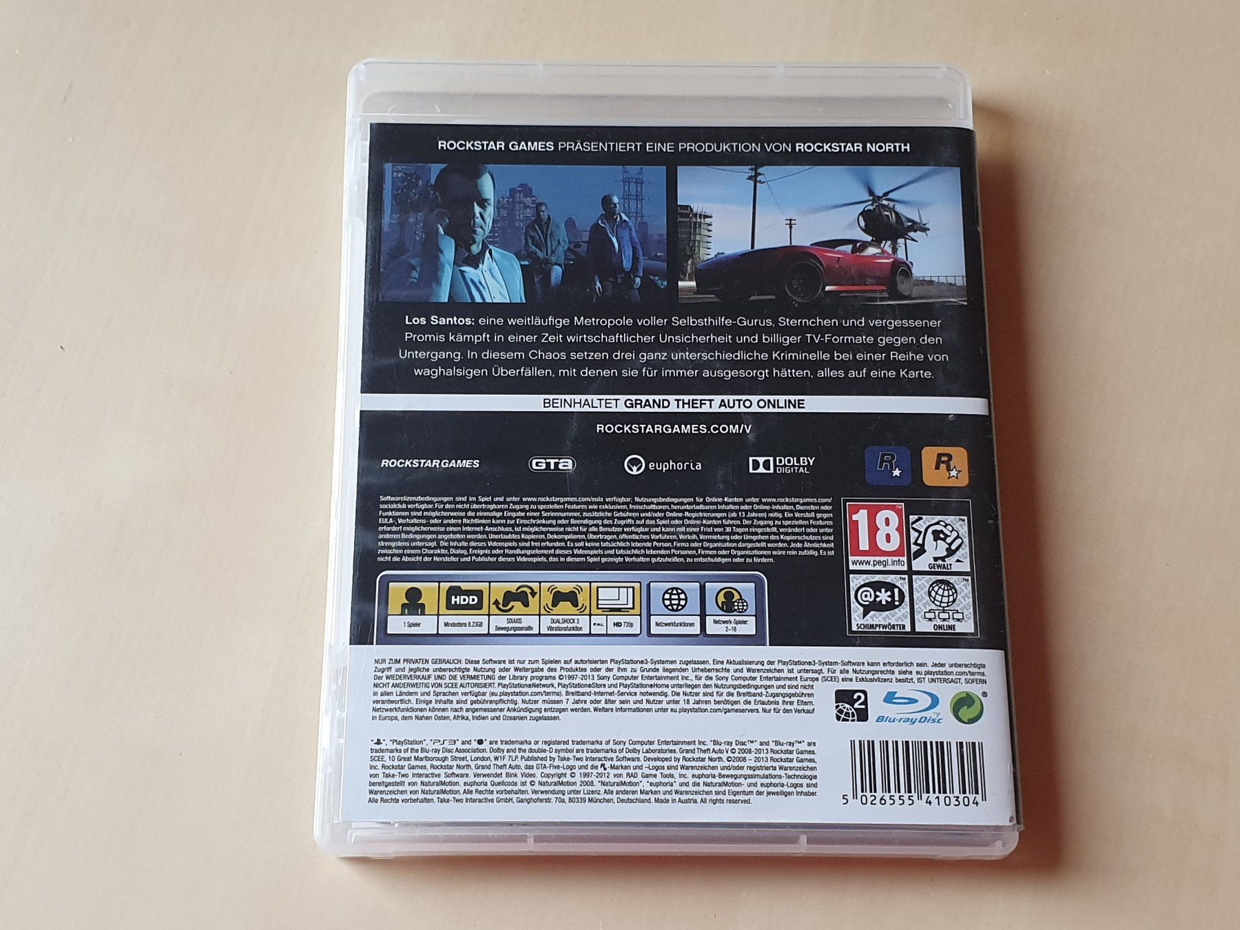 Sony Giochi: GTA 5 Grand Theft Auto V Five – Usato da Stansstad venduto da collectorsshop 1