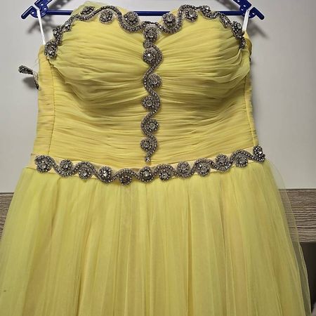 Abendkleid Gelb