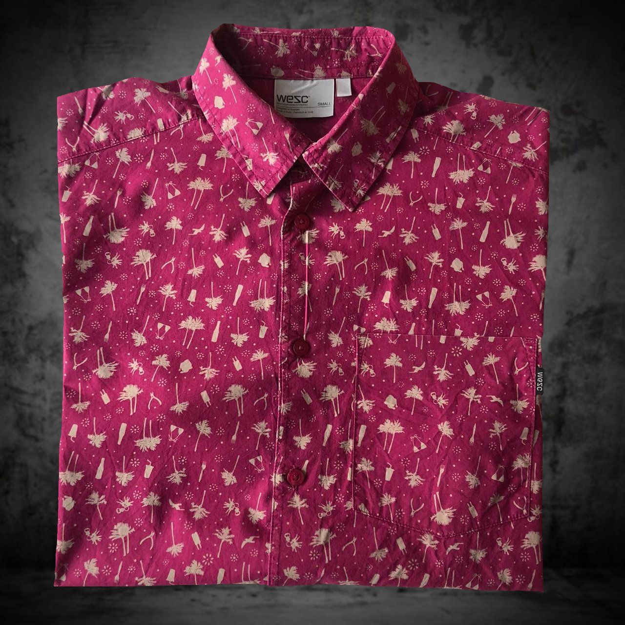 Hemden: Shirt WESC Red Men S – Gebraucht aus Genève von ang_7j7j 3