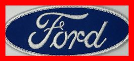 Ford Badge Aufnäher Patch Focus RS F 150 Fiesta Ka Mondeo