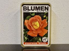 altes Quartett BLUMEN-QUARTETT BLUMEN