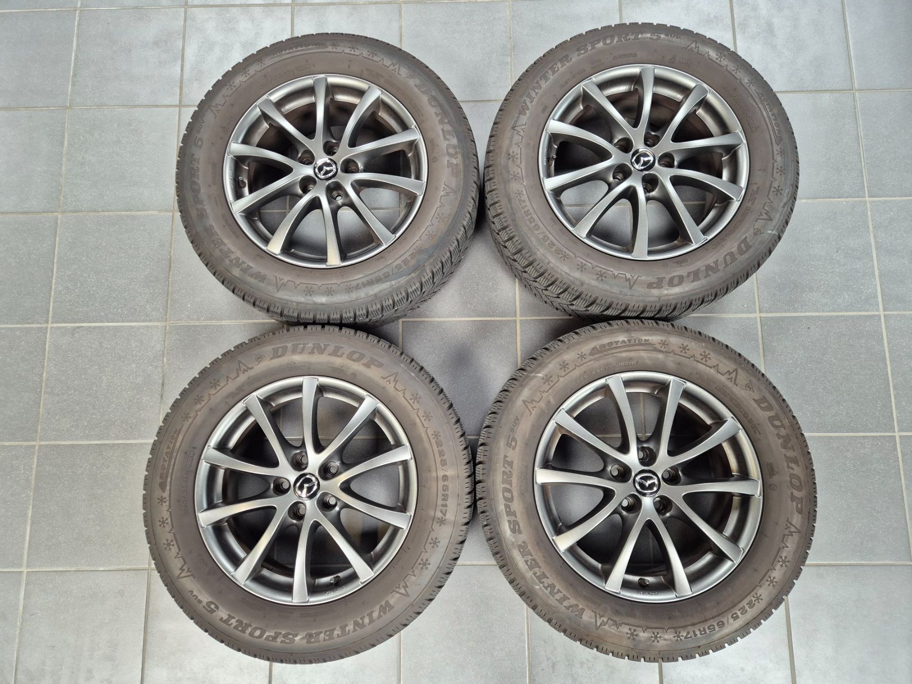 Mazda Pneumatici & Ruote complete: Winterräder 17" Mazda CX-5 – Usato da Winterthur venduto da WEWi-Ersatzteile 1