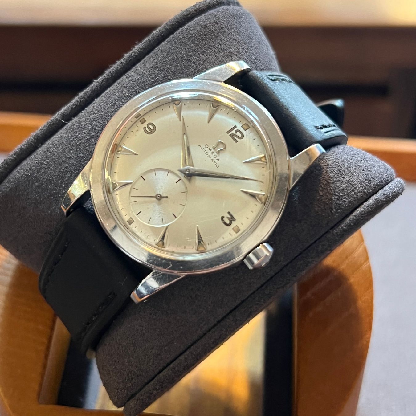 Omega Orologi: Omega Seamaster Vintage Automatic Bumper 2576-1 – Usato da Carouge GE venduto da Watchaser 8