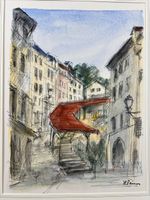 Jean-Pierre Remon (1928) Lithographie Blattgrösse 38x28cm