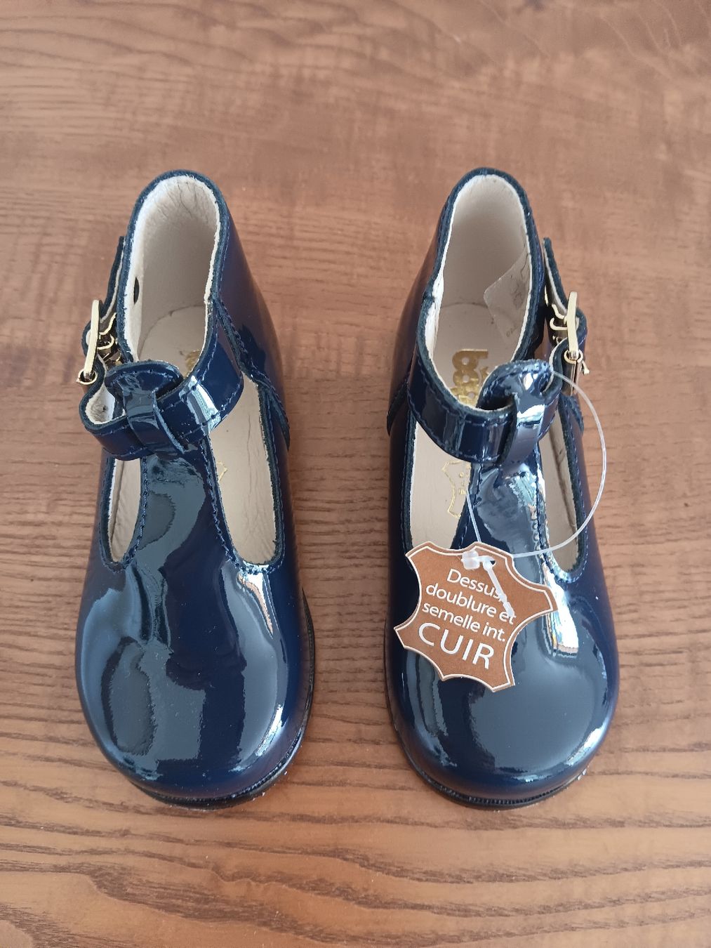 Scarpe per ragazzi: Bopy chaussures enfant vernies taille 22 – Usato da Lausanne venduto da Grabock 1