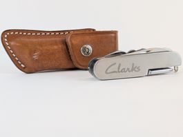 Multifunktionales Taschenmesser inkl. Lederetui