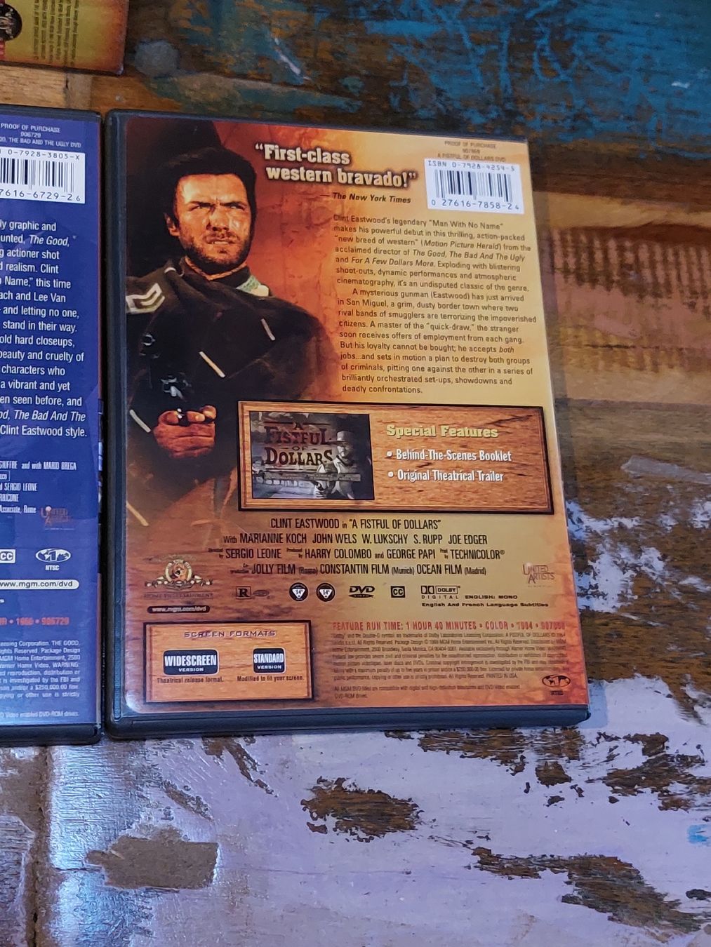 Tutti i DVDs: The Man With No Name, 3 DVDs Box, US-Code 1, Western Klassik – Usato da Winterthur venduto da Belzarek 5