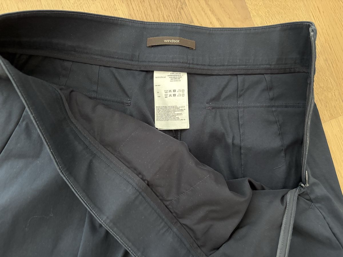 Windsor Pantalons: Windsor Hose, dunkelblau, 36 – Neuf (Voir description) à Luzern par Magda1914 3