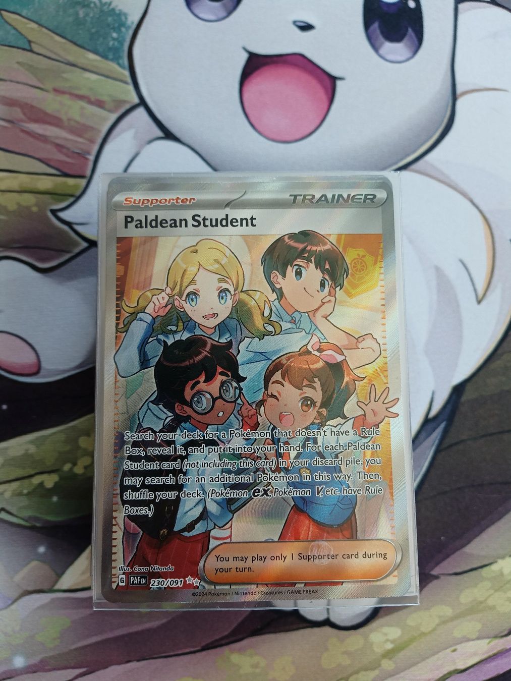 Pokémon Carte collezionabili: Paldean Student - Full Art – Usato da Altstätten SG venduto da GGsGameshop